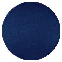 Hanse Home Collection koberce Kusový koberec Nasty 104447 Darkblue Rozměry koberců: 133x133 (prů