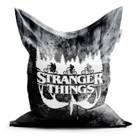 Sablio Sedací vak Classic Stranger Things White - 150x100 cm