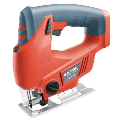 přímočará pila aku, 18V Li-ion, 1500mAh, bez baterie a nabíječky Extol Premium