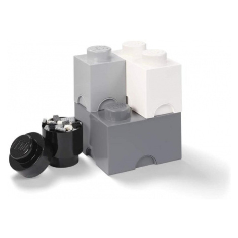 Úložný box LEGO Multi-Pack 4 ks - černý, bílý, šedý SmartLife s.r.o.