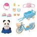 Sylvanian Families Panda a cyklo-bruslařský set