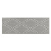 Venkovní koberec 60 x 105 cm šedý JALNA, 202405