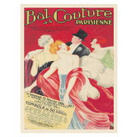Obrazová reprodukce Bal de la Couture Parisienne (Vintage Fashion Ad) - Leonetto Cappiello, 30x4