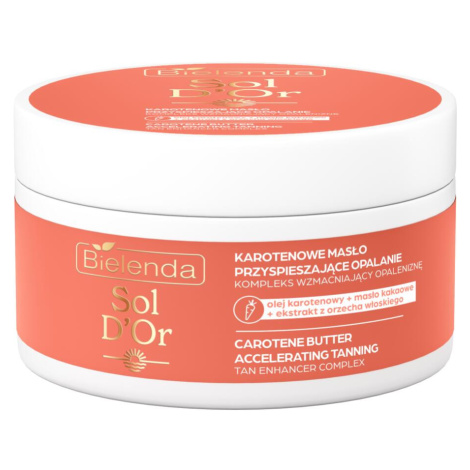 BIELENDA Sol d'Or Tělové máslo s karotenem urychlující opálení, 200 ml