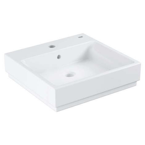 Grohe Cube Ceramic - Umyvadlo s přepadem, 50x49 cm, PureGuard, alpská bílá 3947800H