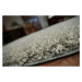Dywany Lusczow Kusový koberec SHAGGY Izebelie 5cm šedý