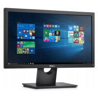 Dell E2016HV 20, Tn, Hd, 1600 x 900, 16:9, 5 ms, 250 cd/m², černá