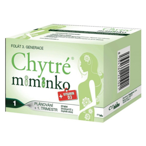 Chytré miminko + Vitamin D3 60 tablet