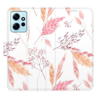 iSaprio flip pouzdro Ornamental Flowers pro Xiaomi Redmi Note 12 5G