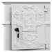Tuin 27740 Poštovní schránka starožitná antik - bílá