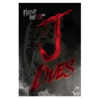 Umělecký tisk Friday The 13th - J lives, (26.7 x 40 cm)