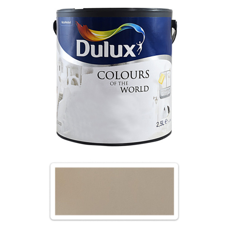 DULUX Colours of the World - matná krycí malířská barva do interiéru 2.5 l Pouštní stezka