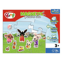 Trefl Magnetické puzzle Zajíček Bing s přáteli