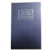 M.A.T. Group trezor kniha 180 × 115 × 55 mm modrá