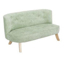 Somebunny Dětská sedačka špinavě zelená - Bílá, 17 cm