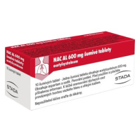 NAC AL 600 mg 10 šumivých tablet