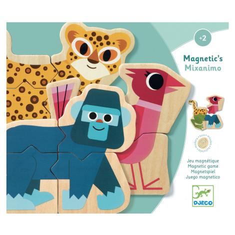 Djeco Magnety pomíchaná zvířátka