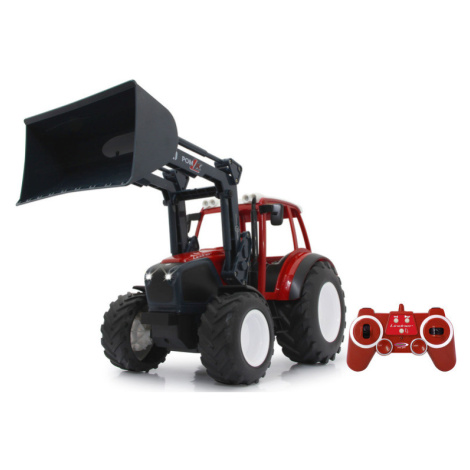 JAMARA Lindner Geotrac Traktor s nakladaÄŤem na dĂˇlkovĂ© ovlĂˇdĂˇnĂ­ 1:16
