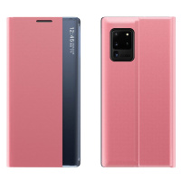 New Sleep knížkové pouzdro na Samsung Galaxy A02s pink