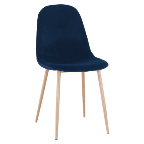 Tempo Kondela Židle LEGA - modrá + kupón KONDELA10 na okamžitou slevu 3% (kupón uplatníte v koší