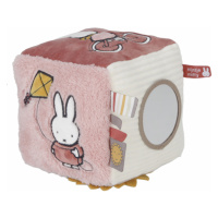 LITTLE DUTCH - Kocka textilný králiček Miffy Fluffy Pink