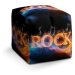 Sablio Taburet Cube Rock: 40x40x40 cm