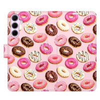 iSaprio Flip pouzdro Donuts Pattern 03 pro Samsung Galaxy A35 5G