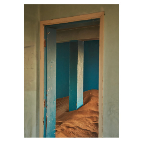 Paper Collective designové moderní obrazy Sand Village III (70 x 100 cm)