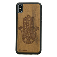 Pouzdro Bewood pro iPhone Xs Max Hamsa Imbuia