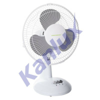 Kanlux Stolní ventilátor VENETO-23GR, 30 cm, šedý 5905339238108