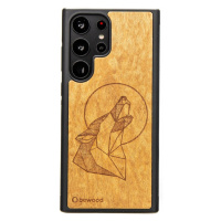 Pouzdro Bewood pro Samsung Galaxy S23 Ultra Vlk Imbuia