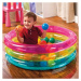 INTEX Baby bazén kulatý 86x25cm set se soft míčky 6,5cm 50ks 48674