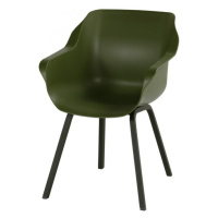 Sophie Element Zahradní Jídelní Židle s područkami - zelená