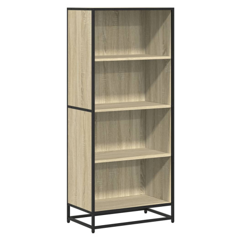 vidaXL Knihovna dub sonoma 60 x 35 x 139 cm kompozitní dřevo