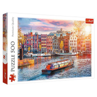 Trefl: Puzzle 500 dílků. - Amsterdam Nizozemsko