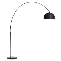 Blumfeldt Nael, oblouková lampa, stříbrné stínítko, mramorová základna, E27, síťový kabel: 2 m