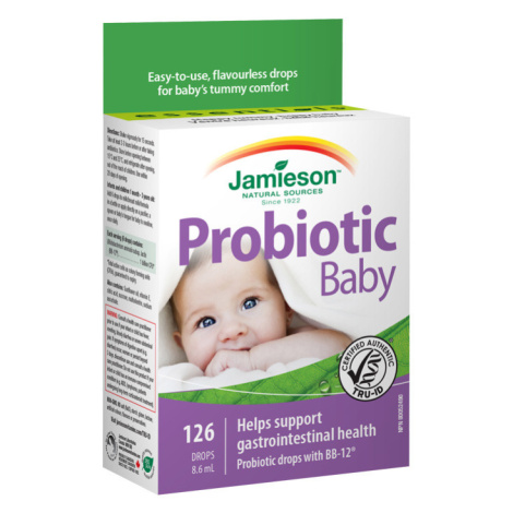 JAMIESON - Probiotic Baby – probiotické kapky s BB-12  8 ml