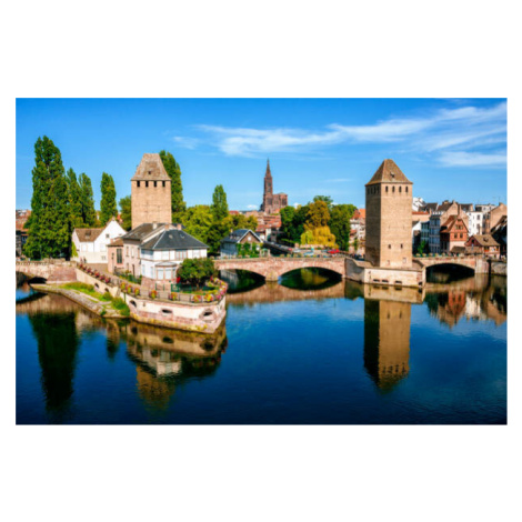 Fotografie France, Strasbourg, the old towers of, Westend61, (40 x 26.7 cm)