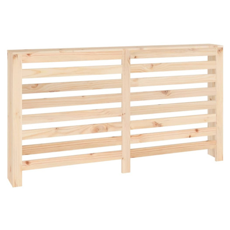 vidaXL Kryt na radiátor 153 x 19 x 84 cm masivní borové dřevo