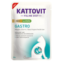 Kattovit Gastro paštika s krůtím masem 10 × 85 g