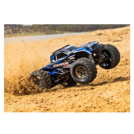 Traxxas Stampede 1:10 4x4 VXL RTR modrý