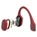 Shokz OpenRun Bluetooth sluchátka před uši červená Červená