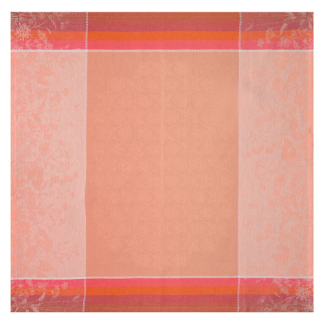 LE JACQUARD FRANÇAIS Le Jacquard Francais INSTANT BUCOLIQUE Ubrus  Růžová Rozměr: 175 x 320 cm