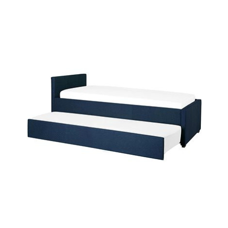 BELIANI rozkládací postel MARMANDE 80 × 200 cm, modrá