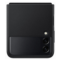 Samsung kožený zadní kryt EF-VF711LBEGW pro Galaxy Z Flip3, černá