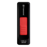 TRANSCEND Flash Disk 128GB JetFlash®760, USB 3.0 (R:85/W:34 MB/s) černá/červená