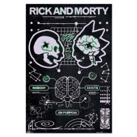 Plakát, Obraz - Rick and Morty - Classickal, 61 × 91.5 cm