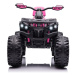 mamido  Dětská elektrická čtyřkolka ATV Power 4x4 růžová