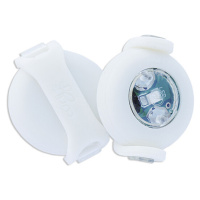 CURLI - Luumi LED bezpečnostní světélko na obojek WHITE