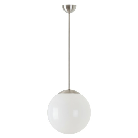 OSMONT ISI63394 ISIS P2 PM závěsné plastové svítidlo nerez broušená / bílá IP40 3000 K 20W LED